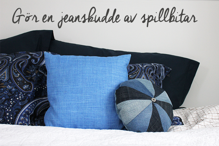 Diy jeans pillow Lina by thebay 1